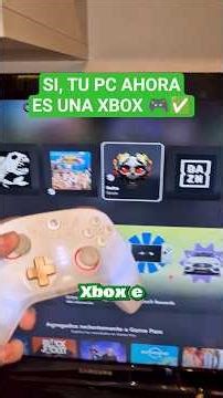 Convierte cualquier PC en una XBOX muy fácil con el Xbox Mode #gaming #videojuegos #xbox #tutorial