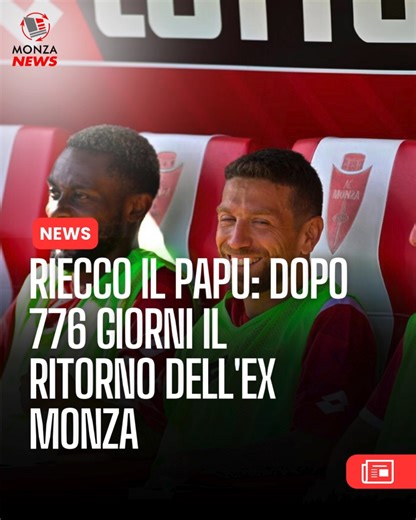 📌 Papu Gomez è tornato. Finalmente. 776 giorni dopo l’ultima partita col Monza, l’argentino è tornato a calciare palloni veri. Debutto col nuovo club, applausi, qualità… e tanta fame. 🎙️ «Ho pianto ogni giorno. Ora voglio riportare il Padova in alto.» La classe non va in pensione: il Papu non è venuto a fare turismo. È venuto per contare ancora. | Monza-News.it