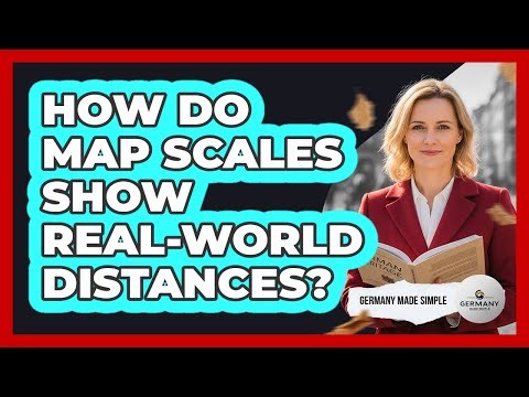 How Do Map Scales Show Real-World Distances?