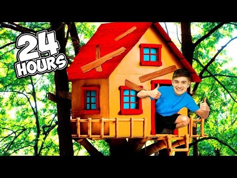 ΧΤΙΣΑΜΕ ΔΕΝΤΡΟΣΠΙΤΟ ΚΡΥΦΑ ΣΤΟ ΔΑΣΟΣ!