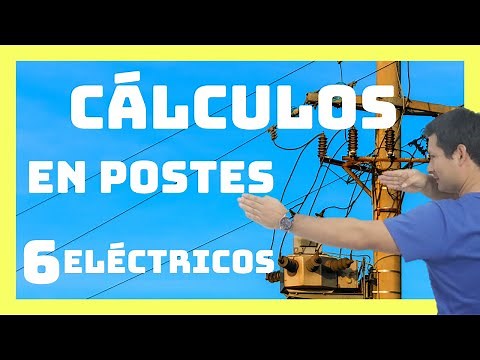 POSTE DE LUZ - Cálculo MECÁNICO y CIVIL para POSTES de Madera, Hormigon armado y metal