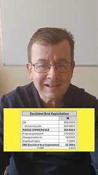 comprendre l'EBE excédent brut d'exploitation #comptabilite #gestion #compta #finance