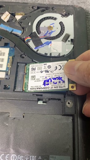 Liteon mSATA SSD Installation #Shorts #SSDInstallation