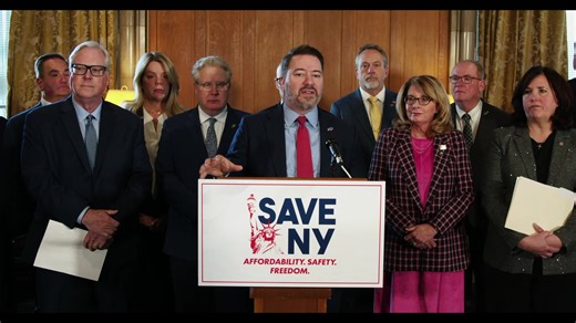 LIVE NOW: Members of the Senate Republican Conference will unveil the Senate Republicans’ plan to “Save New York,” and key components of their 2026 legislative agenda. | New York State Senate Republicans