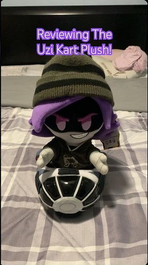Reviewing The Uzi Kart Plush! #glitchproductions #md #murderdrones #uzimurderdrones #plushies #hello