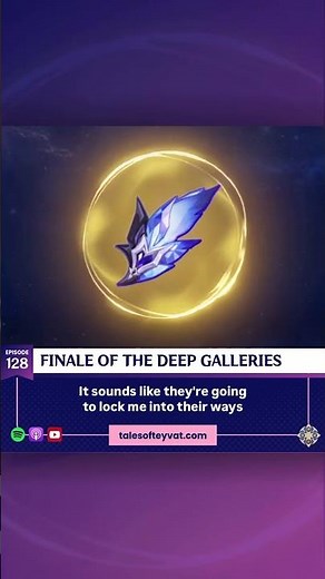 Finale of the Deep Galleries Artifact Set Preview | Tales of Teyvat | #genshinlore #skirk #genshin
