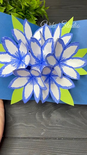 DIY Flower Pop Up Card Paper Craft #popupcard #fyp #giftideas #craftideas #fypシ | Origami Studio