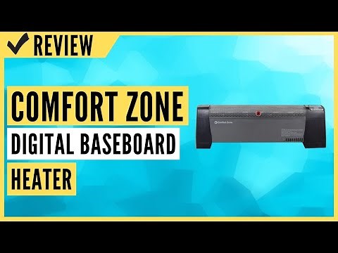 Comfort Zone 1500 Watt CZ650B Digital Baseboard Heater Review