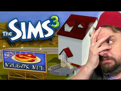 I Tried Building in The Sims 3… It Was a Complete Disaster