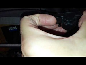 Removing C5 Corvette seat stuck all the way back