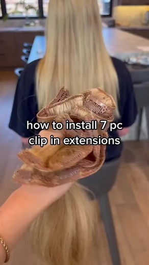 How to Install 7pcs Clip-In Hair Extensions: Step-by-Step Guide