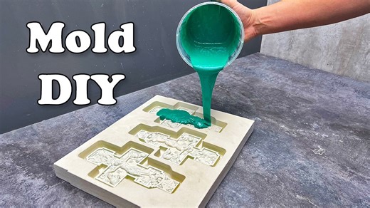 Mini silicone mold production DIY for small business