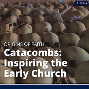 29K views · 293 reactions | Have you ever been to the catacombs in Rome? Learn the history behind these incredible places that hold a special place in the faith of the Church. Read more: Be inspired by the catacombs of Rome https://bit.ly/Aleteia_FBCatacombInspiration #Catacombs #Prayer #Spirituality #Catholic #Faith | Aleteia English | Facebook