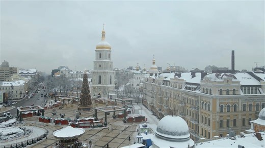 Saint Sophia's Cathedral, Kyiv: Drone tours Ukraine's iconic landmark