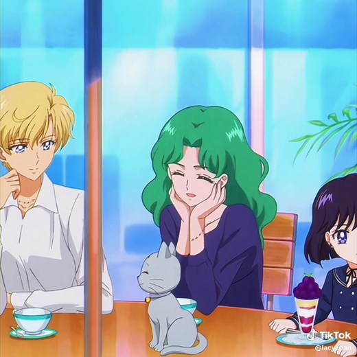 Cosmos Version of Sailor Neptune Transformation