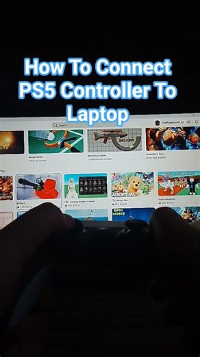 How To Connect A PS5 Controller To Laptop #tutorial