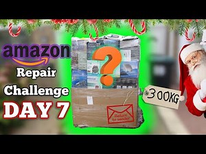 FIXING AMAZON RETURNS PALLET | DAY 7 | 2025 ADVENT Challenge
