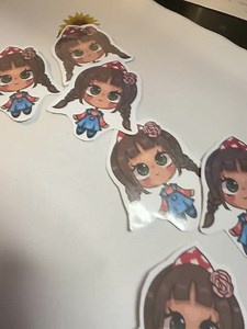 Cute& Adorable Rose Sticker (OC) Glossy Finish Chibi - Etsy Canada