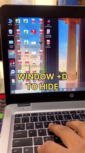 LAPTOP SCREEN HIDE KAISE KARE #trending #windows