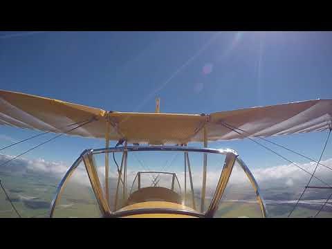 DH Tiger Moth Aerobatics - Pilot View