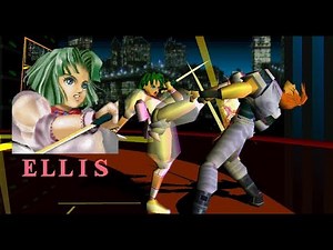 Battle Arena Toshinden - Ellis playthrough