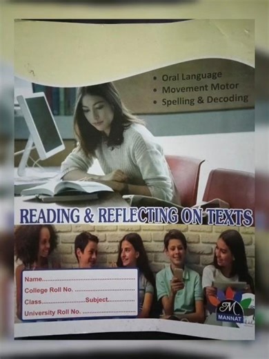 Reading & Reflection on Texts 📚2026 B.Ed Practical File 2026 Simple notes & explanation #bed2026 #