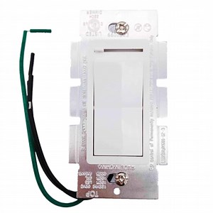 [Hot Item] 120V 60Hz 150W Single Pole Slide Dimmer with on off Rocker Switch