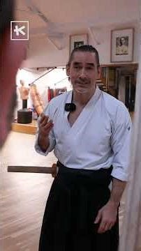 "When you cut your rare steak..." explains a sword master