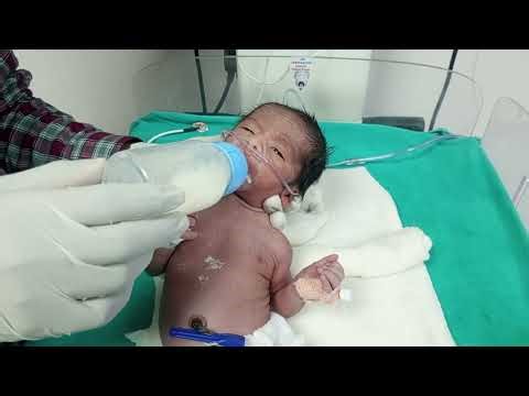 Newborn Baby Crying Loudly for Bottle! 😭 Little One is So Hungry!