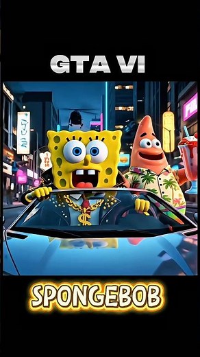 You Won't Believe What Happens When SpongeBob Enters GTA VI 🤯💥