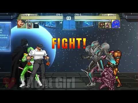 REQUESTED BY ‪@Rassenomatjutut‬: Team Chuck Norris vs Team Metroid - Mugen Battle