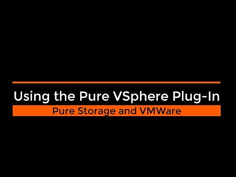 Using The vSphere Plugin for Pure Storage Flash Array