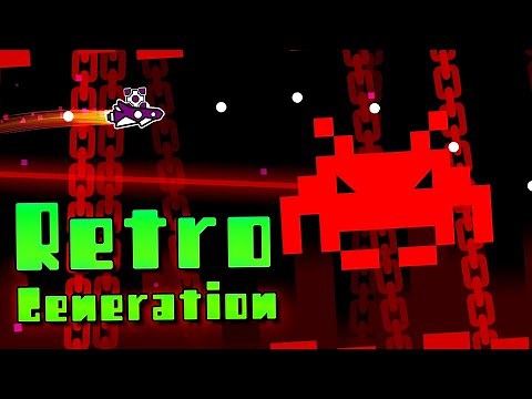 "Retro Generation" by McMiner3244 & SpaceMagicGD [ALL COINS] | Geometry Dash Daily #981 [2.11]