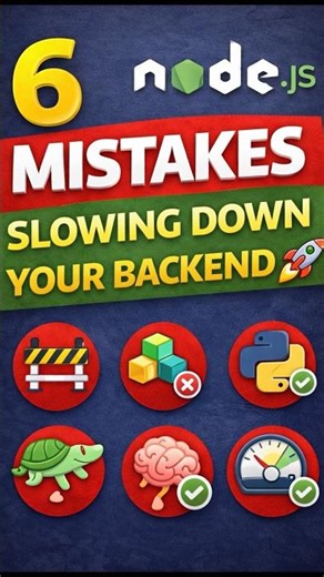Stop Making These Node.js Mistakes 🚨
