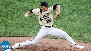 Jack Leiter strikes out 15 in Vanderbilt's CWS loss to NC State