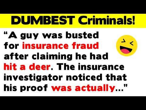 The DUMBEST, Funniest Criminals and Legal Clients!