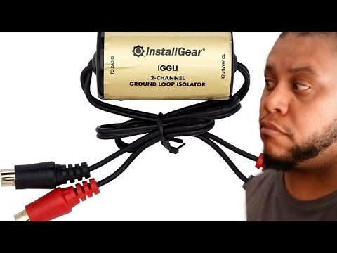 FIXED* Car audio buzz/Alternator whine Ground loop isolator