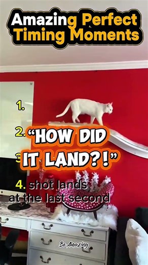 Amazing Perfect Timing Moments | Be Amazing Shorts #BeAmazing #perfecttiming #shorts #unbelievable