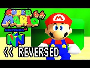 Super Mario 64 intro reversed