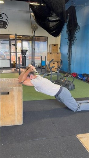 Butchers Block with External Rotation Bias- Improve Shoulder Flexion