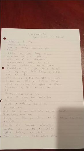 Usseewa lyrics Ado part 1 #ado