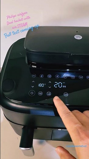 NEW Philips AirFryer Dual Basket 5000 series with air steam - NA551/00 - review coming up