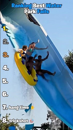 Ranking Best Water Park Fails