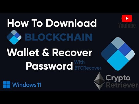 Recover Blockchain.com Wallet Password With BTCRecover #2023
