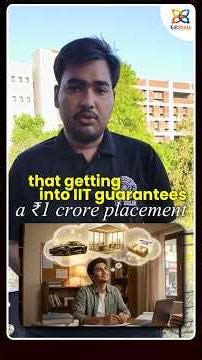 Is IIT = 1 Crore package really true? 🤯 #iit #jeemains #iitjee #placement #reality #edshala