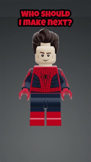 Making A CUSTOM LEGO Andrew Garfield Spider Man - TASM #lego #marvel #spiderman #andrewgarfield