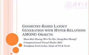 Geometry-Based Layout Generation with Hyper-Relations AMONG Objects