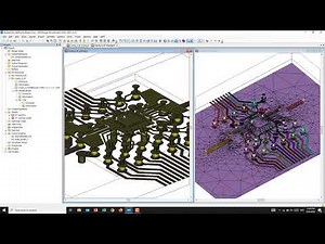 MMIC in QFN Package Co-Design with Cadence Clarity 3D FEM Solver