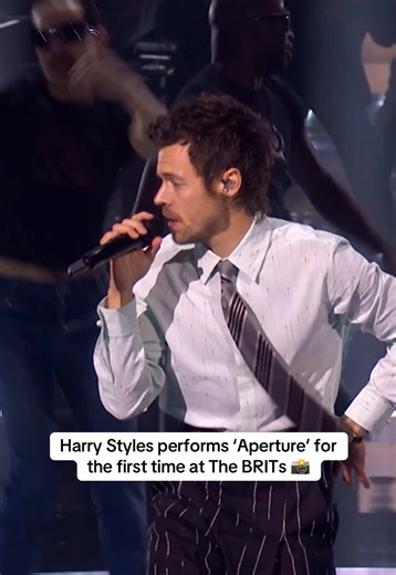 Harry Styles Performs 'Aperture' Live at The BRIT Awards 2026