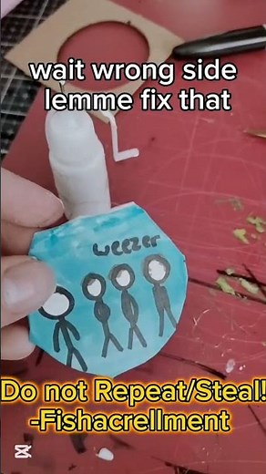 How I make pins :3! (or just making pins without a pin maker thing :P)